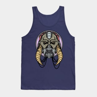 Nevermind Tech Demon head Tank Top